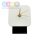 Uhr, MDF, stehend, 10 x 10 cm,inkl Druck