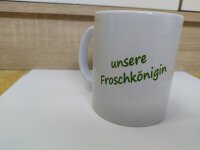 Fototasse 330ml, Classic Weiß, mit der patentierten JS-Beschichtung inkl. Druck