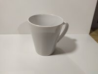 Tasse , Latte klein 300ml , A+, Weiß, unkl Druck